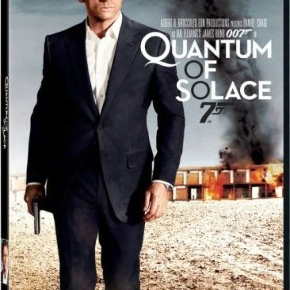 Quantum of Solace DVD Movie Rated PG-13 MGM Widescreen Daniel Craig